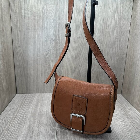 Michael Kors Handbags - Michael Kors Crossbody Bag Womens Monogram Lining Flap Adjustable Leather Brown